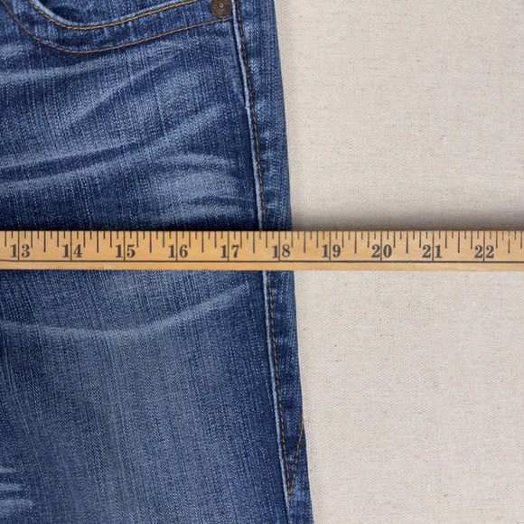 True Religion Tony Flare Jeans Women's 29 Low Rise Denim Y2K Made in USA Bootcut - Picture 11 of 14